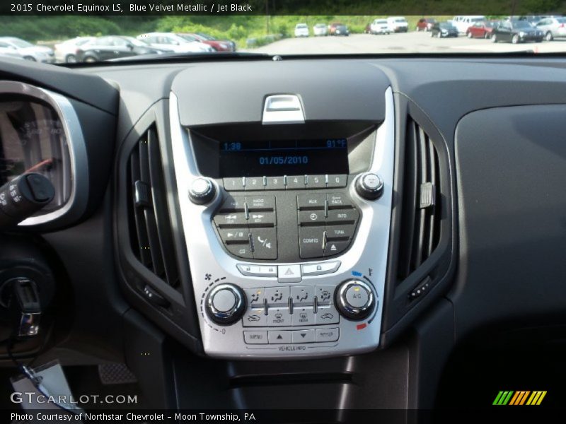 Blue Velvet Metallic / Jet Black 2015 Chevrolet Equinox LS