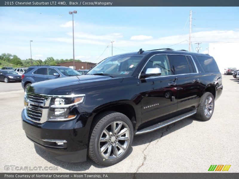 Black / Cocoa/Mahogany 2015 Chevrolet Suburban LTZ 4WD