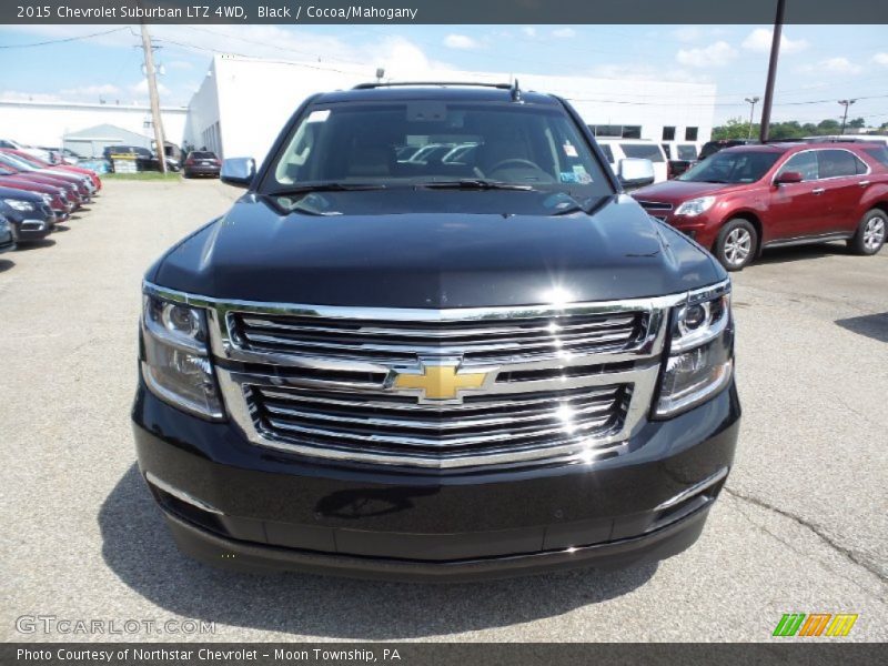 Black / Cocoa/Mahogany 2015 Chevrolet Suburban LTZ 4WD