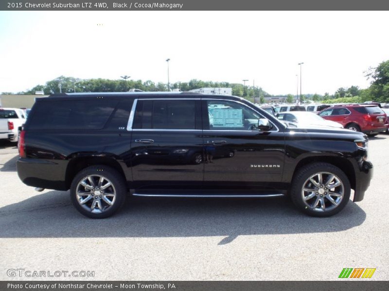 Black / Cocoa/Mahogany 2015 Chevrolet Suburban LTZ 4WD