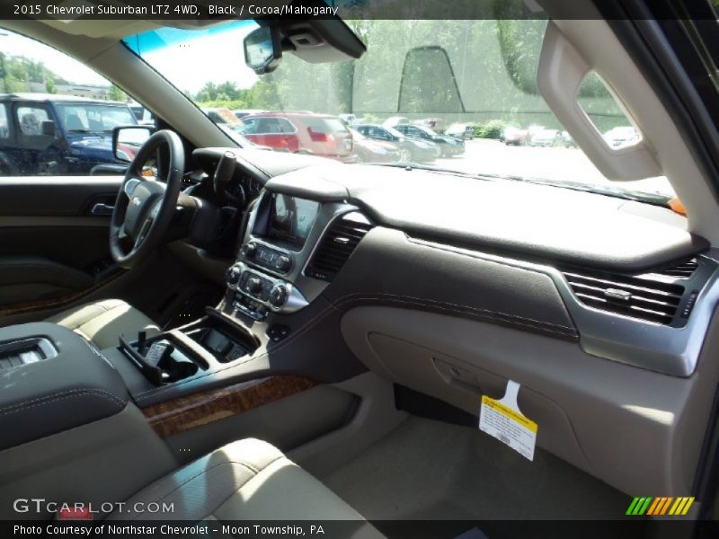 Black / Cocoa/Mahogany 2015 Chevrolet Suburban LTZ 4WD