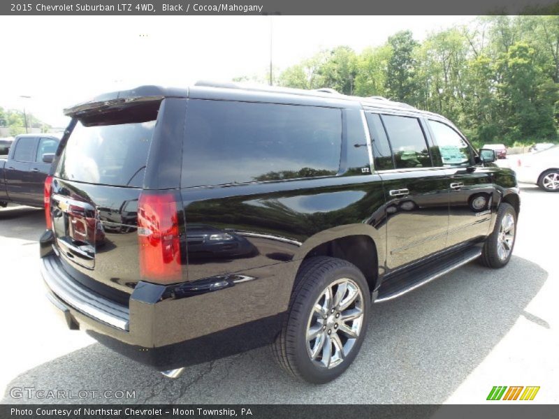 Black / Cocoa/Mahogany 2015 Chevrolet Suburban LTZ 4WD