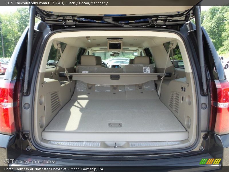 Black / Cocoa/Mahogany 2015 Chevrolet Suburban LTZ 4WD