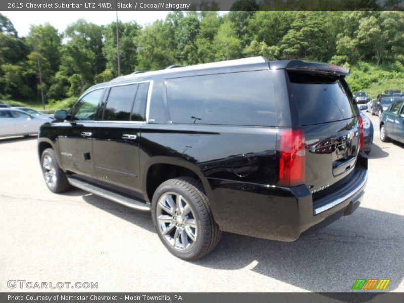 Black / Cocoa/Mahogany 2015 Chevrolet Suburban LTZ 4WD