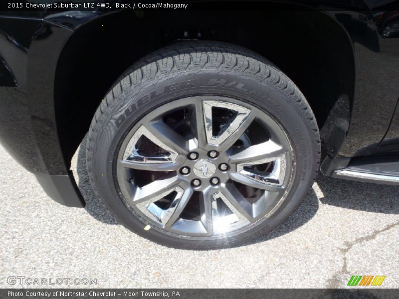 Black / Cocoa/Mahogany 2015 Chevrolet Suburban LTZ 4WD