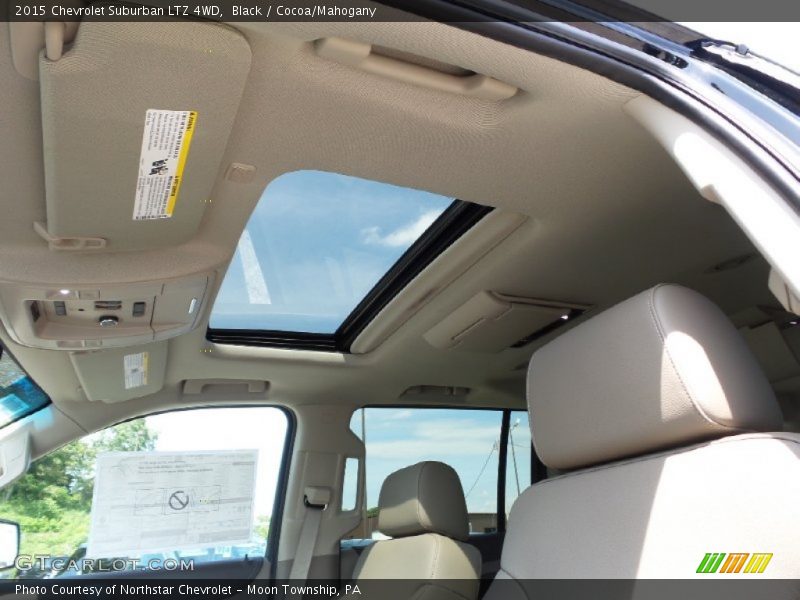 Black / Cocoa/Mahogany 2015 Chevrolet Suburban LTZ 4WD