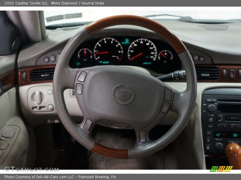White Diamond / Neutral Shale 2002 Cadillac Seville SLS