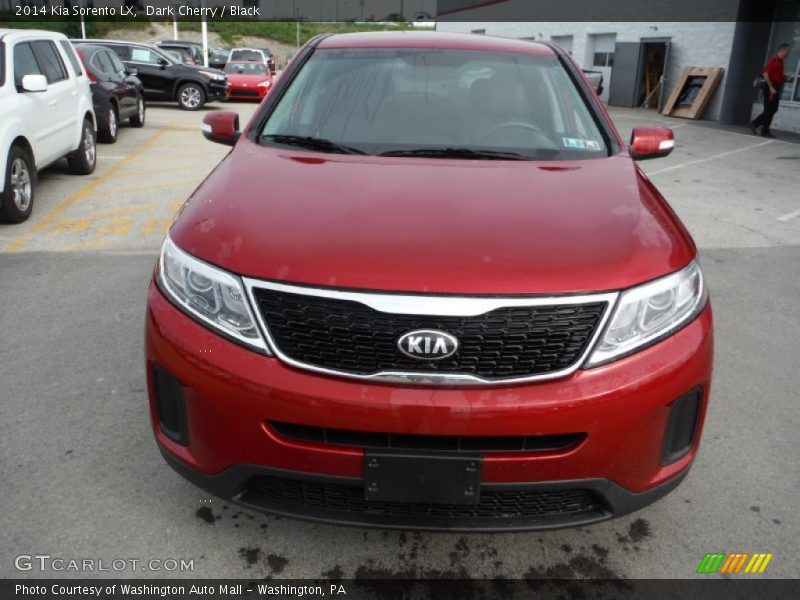 Dark Cherry / Black 2014 Kia Sorento LX