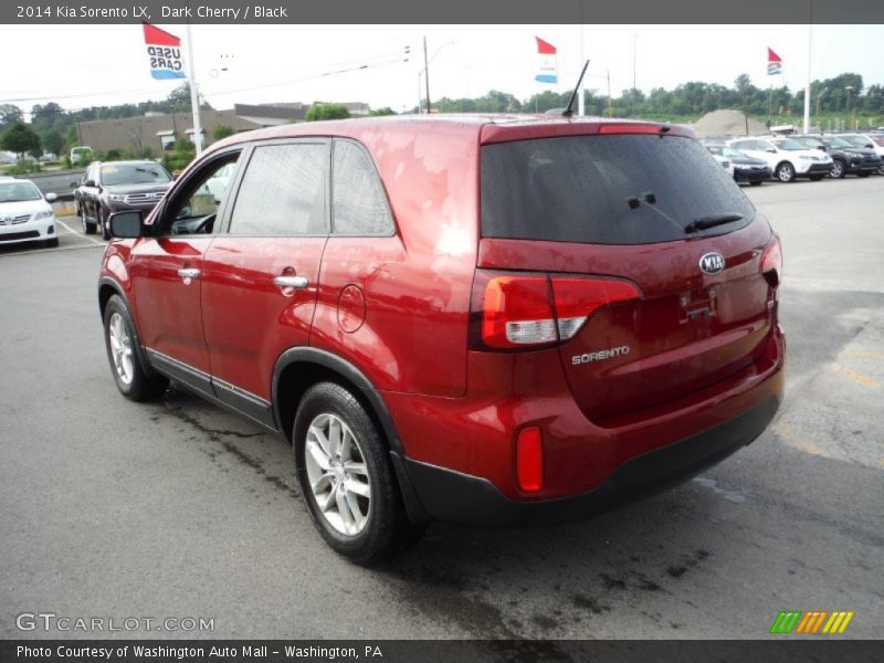 Dark Cherry / Black 2014 Kia Sorento LX