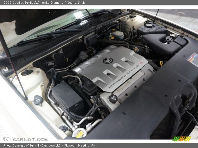 White Diamond / Neutral Shale 2002 Cadillac Seville SLS