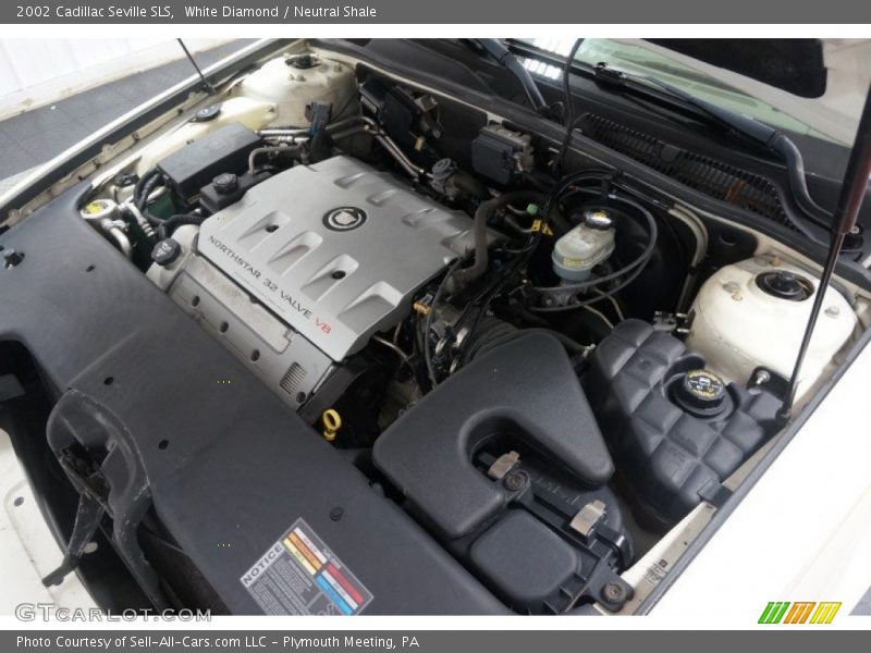 White Diamond / Neutral Shale 2002 Cadillac Seville SLS