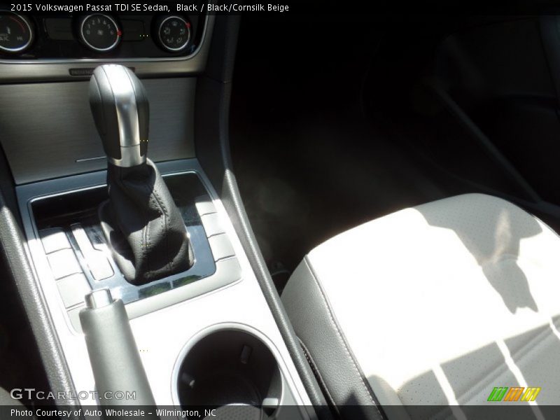 Black / Black/Cornsilk Beige 2015 Volkswagen Passat TDI SE Sedan