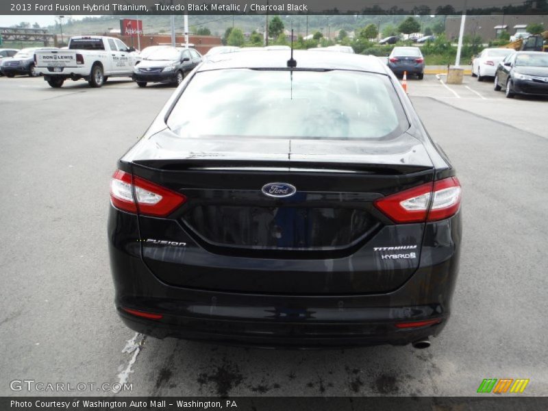 Tuxedo Black Metallic / Charcoal Black 2013 Ford Fusion Hybrid Titanium
