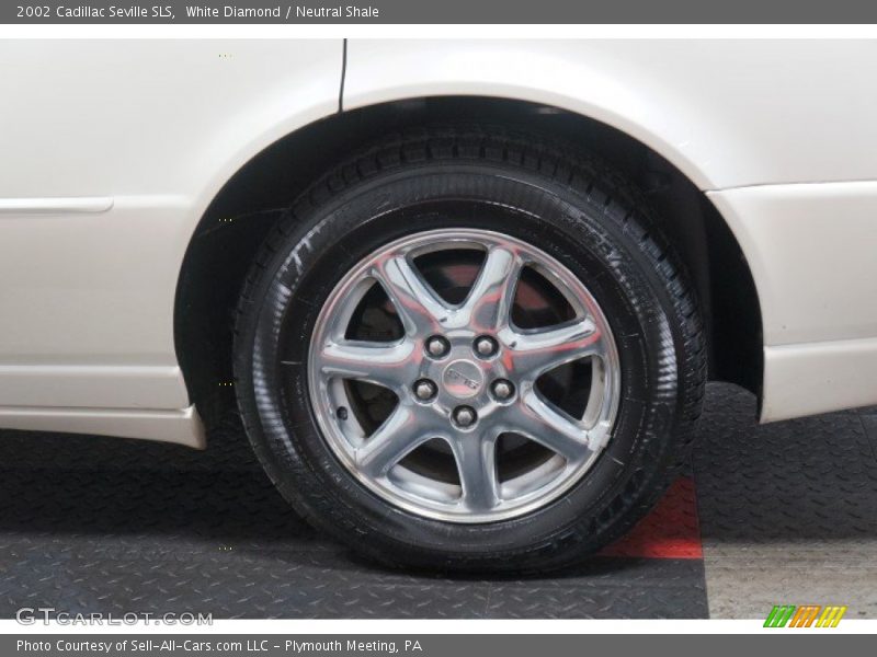 White Diamond / Neutral Shale 2002 Cadillac Seville SLS