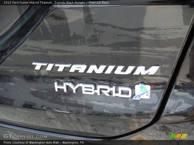 Tuxedo Black Metallic / Charcoal Black 2013 Ford Fusion Hybrid Titanium