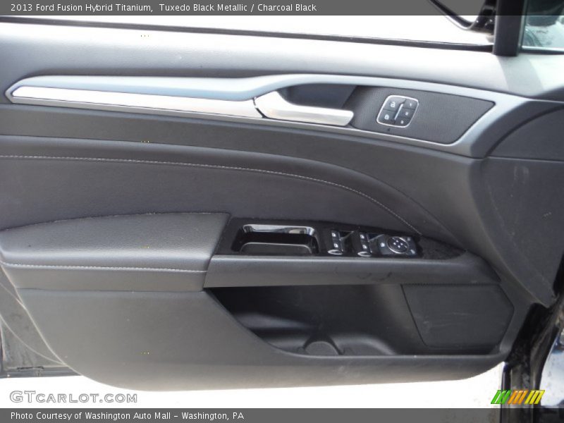 Tuxedo Black Metallic / Charcoal Black 2013 Ford Fusion Hybrid Titanium