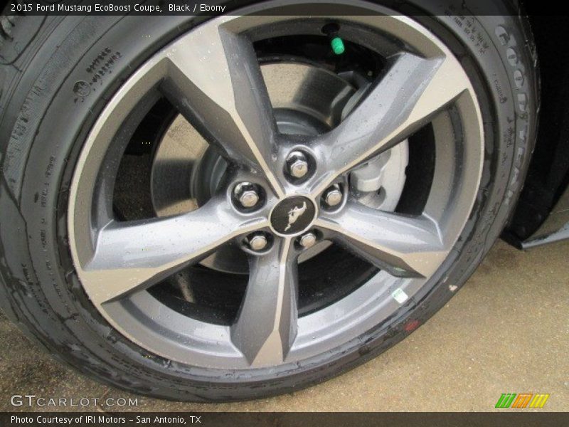Black / Ebony 2015 Ford Mustang EcoBoost Coupe