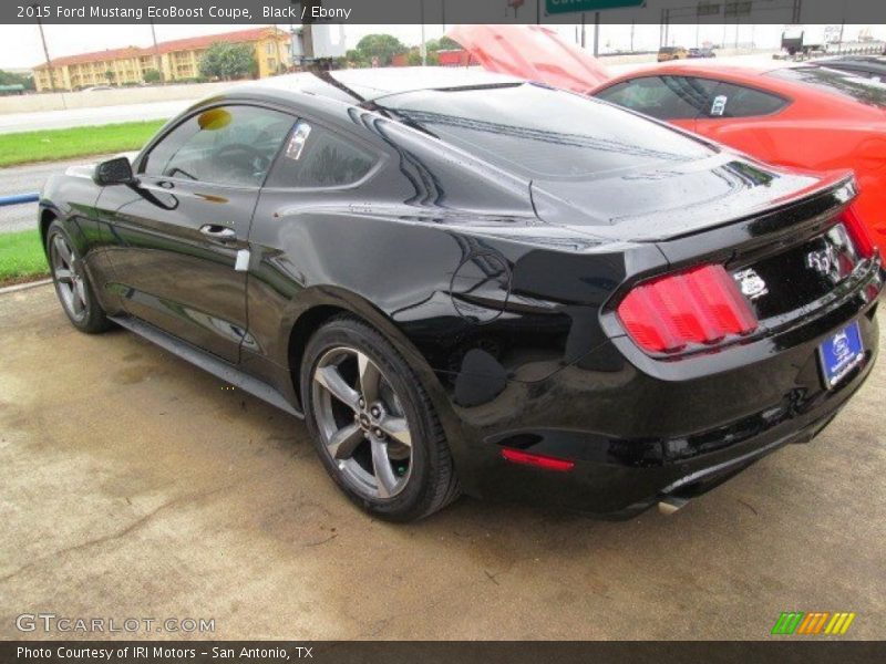 Black / Ebony 2015 Ford Mustang EcoBoost Coupe