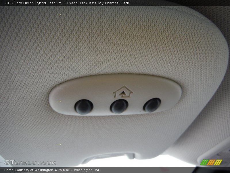 Tuxedo Black Metallic / Charcoal Black 2013 Ford Fusion Hybrid Titanium