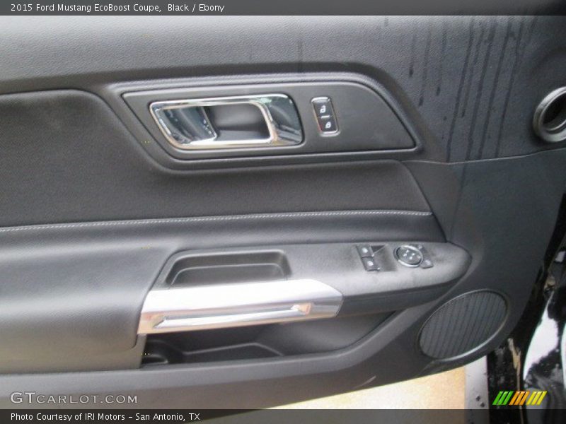 Black / Ebony 2015 Ford Mustang EcoBoost Coupe