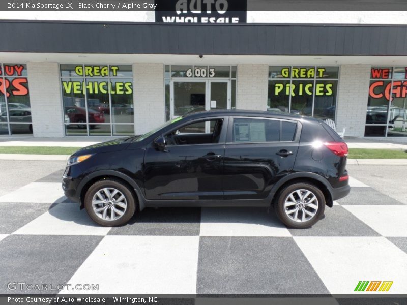 Black Cherry / Alpine Gray 2014 Kia Sportage LX