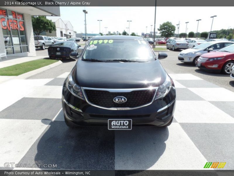 Black Cherry / Alpine Gray 2014 Kia Sportage LX