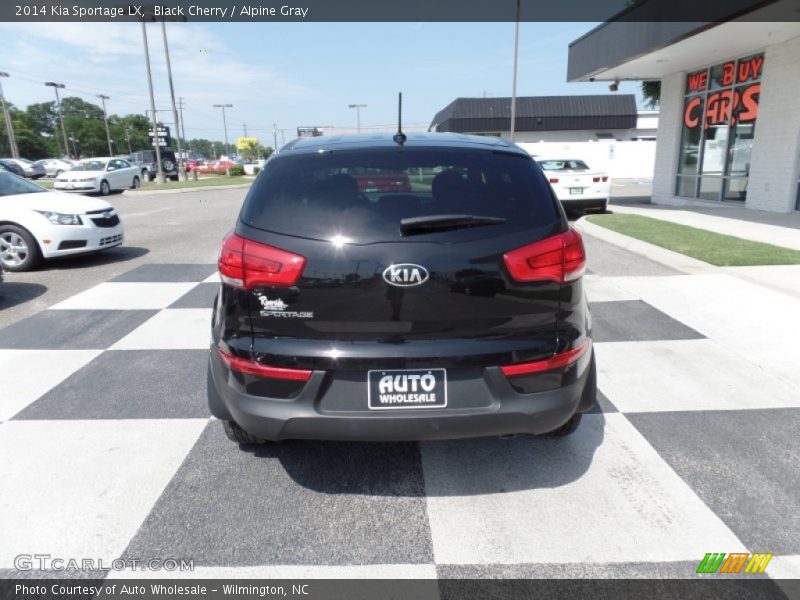 Black Cherry / Alpine Gray 2014 Kia Sportage LX