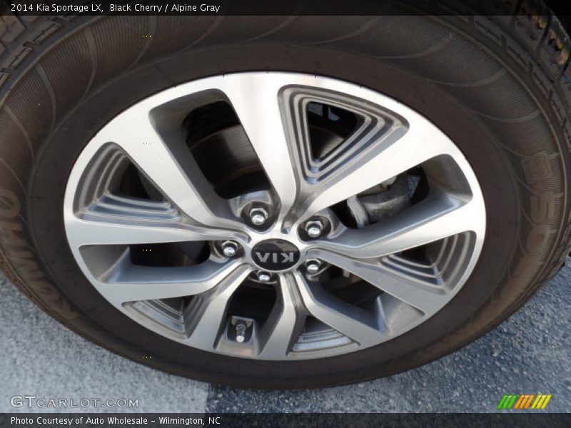 Black Cherry / Alpine Gray 2014 Kia Sportage LX