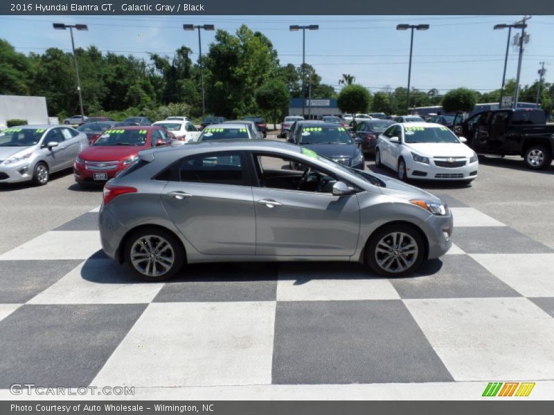 Galactic Gray / Black 2016 Hyundai Elantra GT