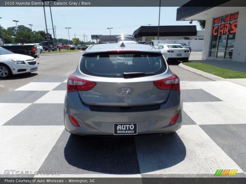 Galactic Gray / Black 2016 Hyundai Elantra GT