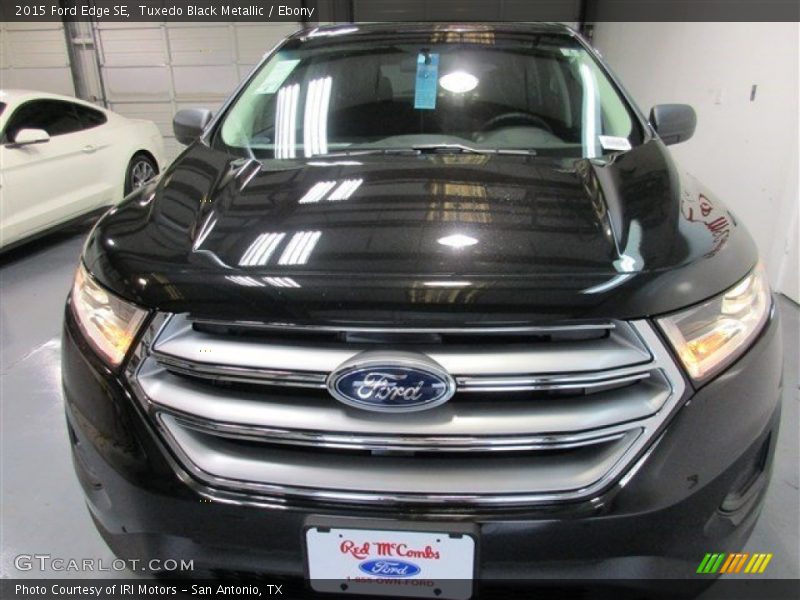 Tuxedo Black Metallic / Ebony 2015 Ford Edge SE