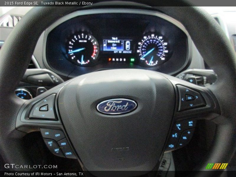 Tuxedo Black Metallic / Ebony 2015 Ford Edge SE