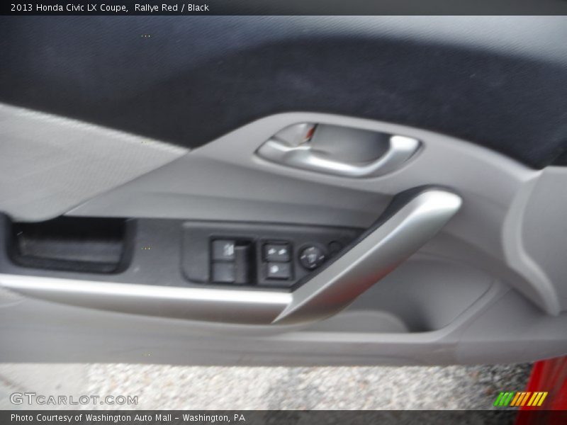 Rallye Red / Black 2013 Honda Civic LX Coupe