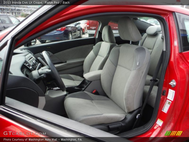 Rallye Red / Black 2013 Honda Civic LX Coupe