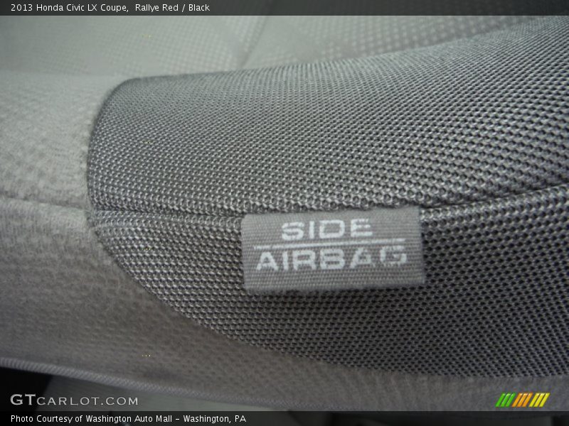 Rallye Red / Black 2013 Honda Civic LX Coupe