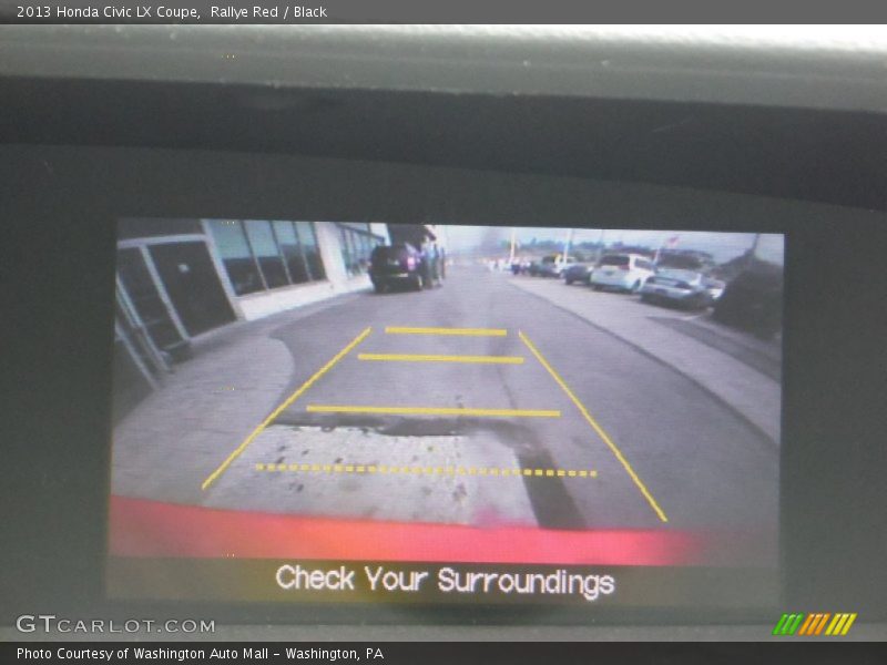 Rallye Red / Black 2013 Honda Civic LX Coupe