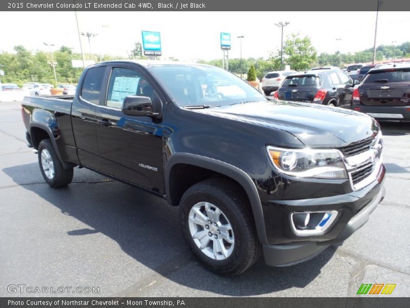 Black / Jet Black 2015 Chevrolet Colorado LT Extended Cab 4WD
