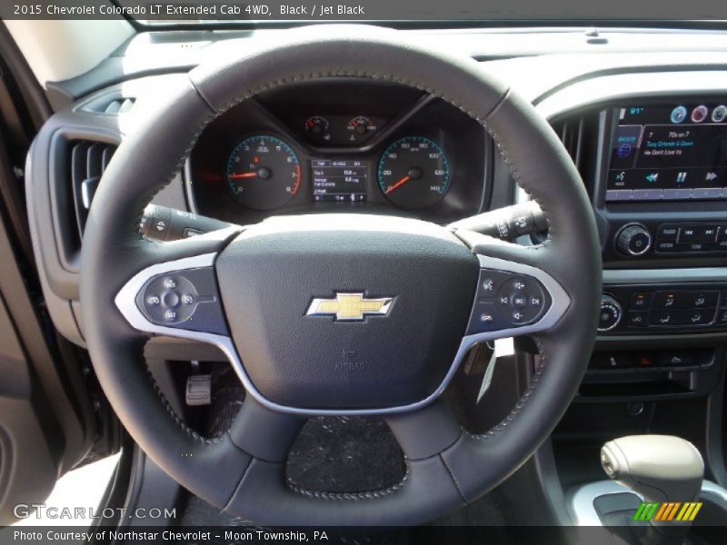 Black / Jet Black 2015 Chevrolet Colorado LT Extended Cab 4WD