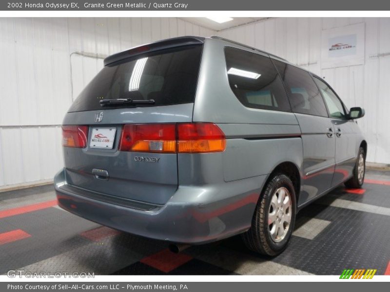 Granite Green Metallic / Quartz Gray 2002 Honda Odyssey EX