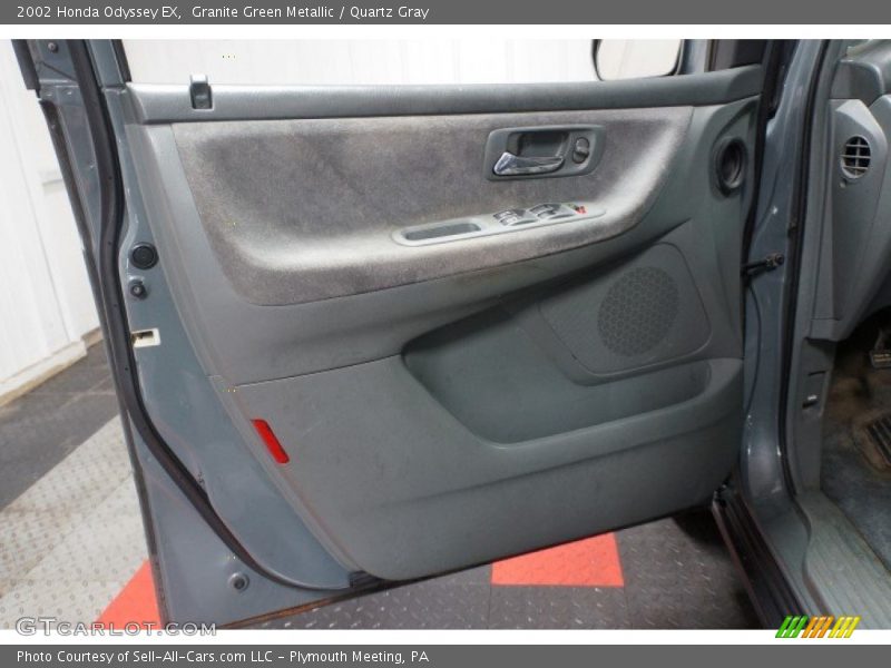 Granite Green Metallic / Quartz Gray 2002 Honda Odyssey EX
