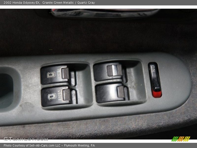 Granite Green Metallic / Quartz Gray 2002 Honda Odyssey EX