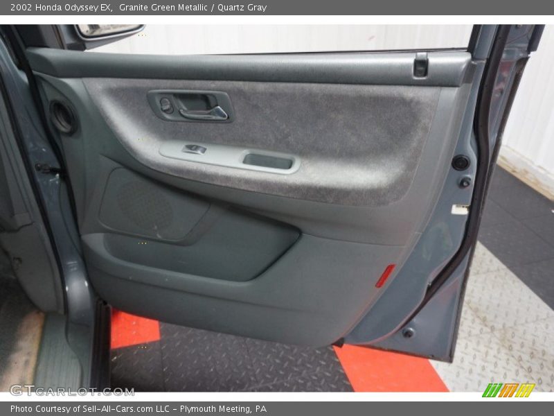 Granite Green Metallic / Quartz Gray 2002 Honda Odyssey EX