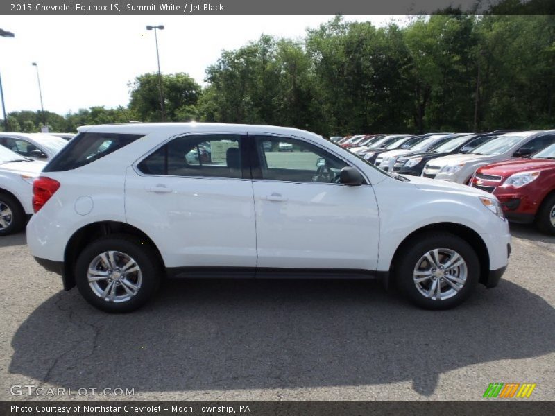 Summit White / Jet Black 2015 Chevrolet Equinox LS