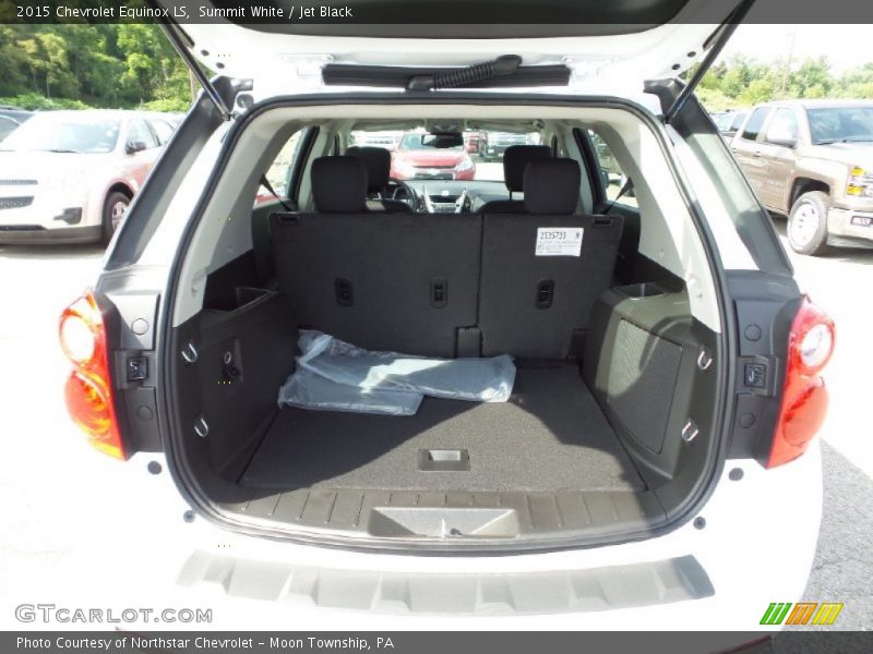 Summit White / Jet Black 2015 Chevrolet Equinox LS