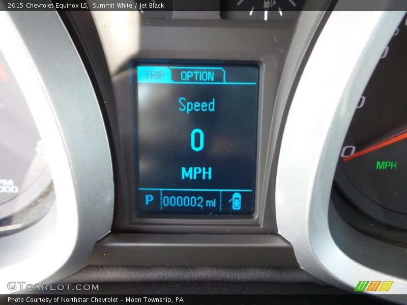 Summit White / Jet Black 2015 Chevrolet Equinox LS