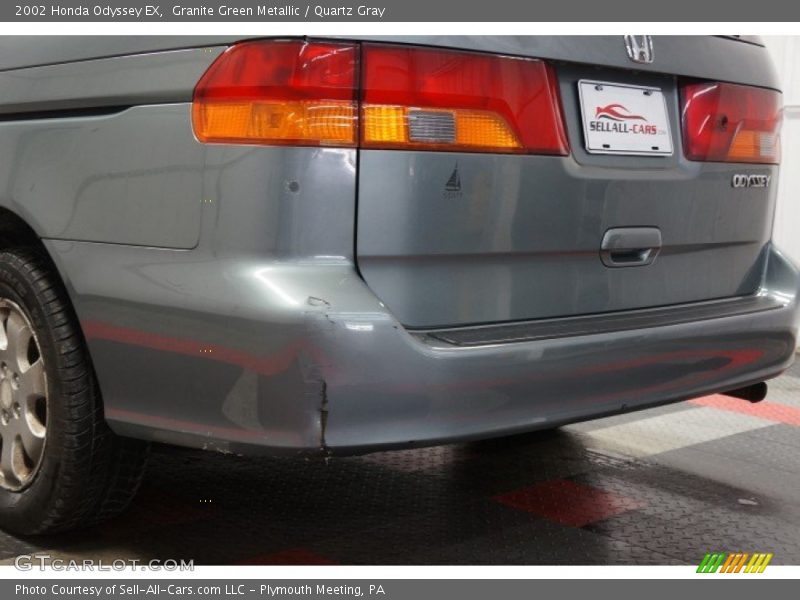 Granite Green Metallic / Quartz Gray 2002 Honda Odyssey EX