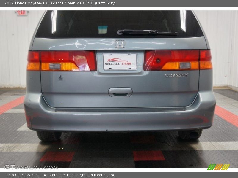 Granite Green Metallic / Quartz Gray 2002 Honda Odyssey EX