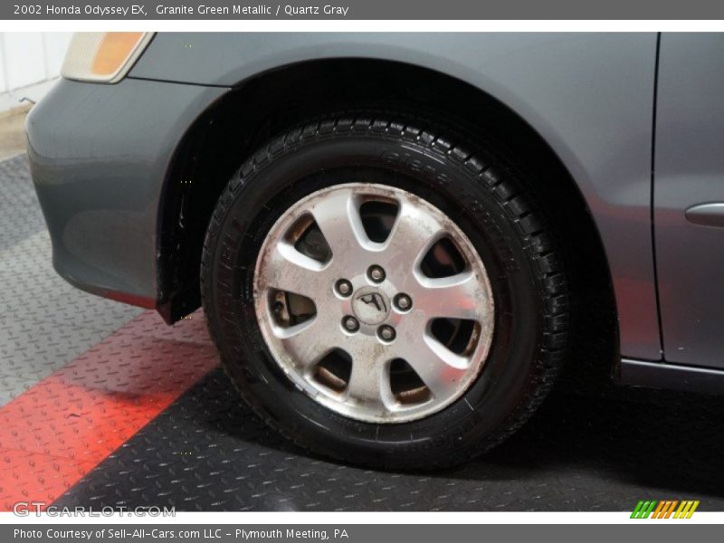 Granite Green Metallic / Quartz Gray 2002 Honda Odyssey EX