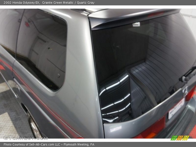 Granite Green Metallic / Quartz Gray 2002 Honda Odyssey EX
