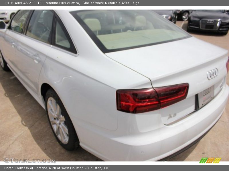 Glacier White Metallic / Atlas Beige 2016 Audi A6 2.0 TFSI Premium Plus quattro